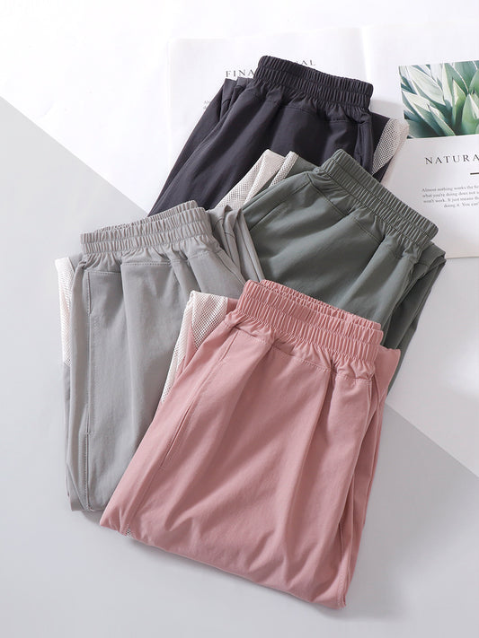 Children's Sports Summer Korean Style Mesh Breathable Children's Pants
