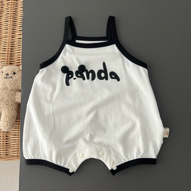 Women's & Men's Summer Thin Sleeveless Leotard Sling Home Bodysuit Jumpsuit, Climbing Suit