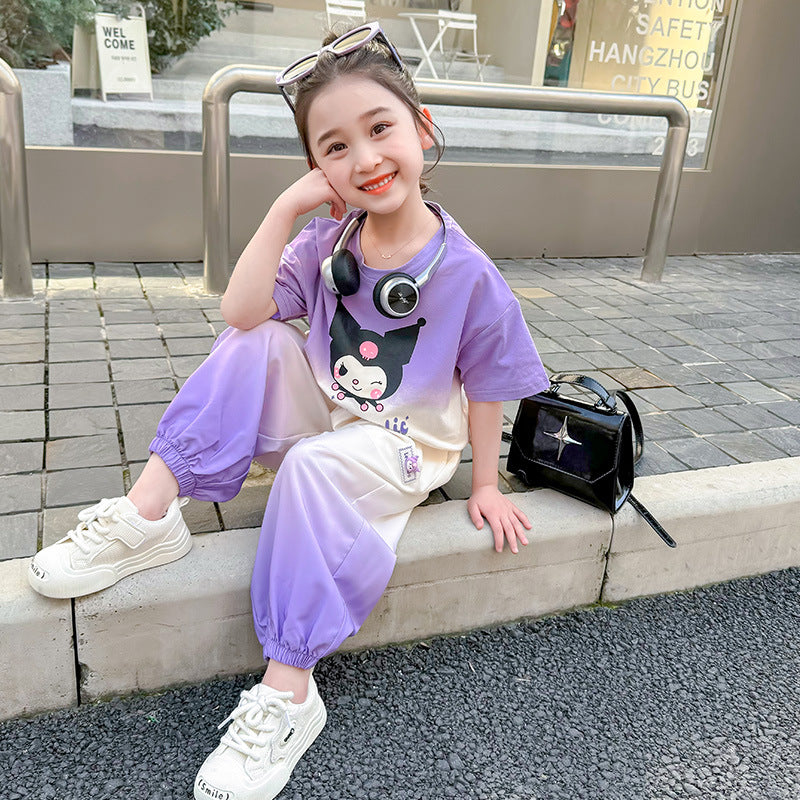 Children's Trendy Summer Style Cute Little Casual Children's Suit