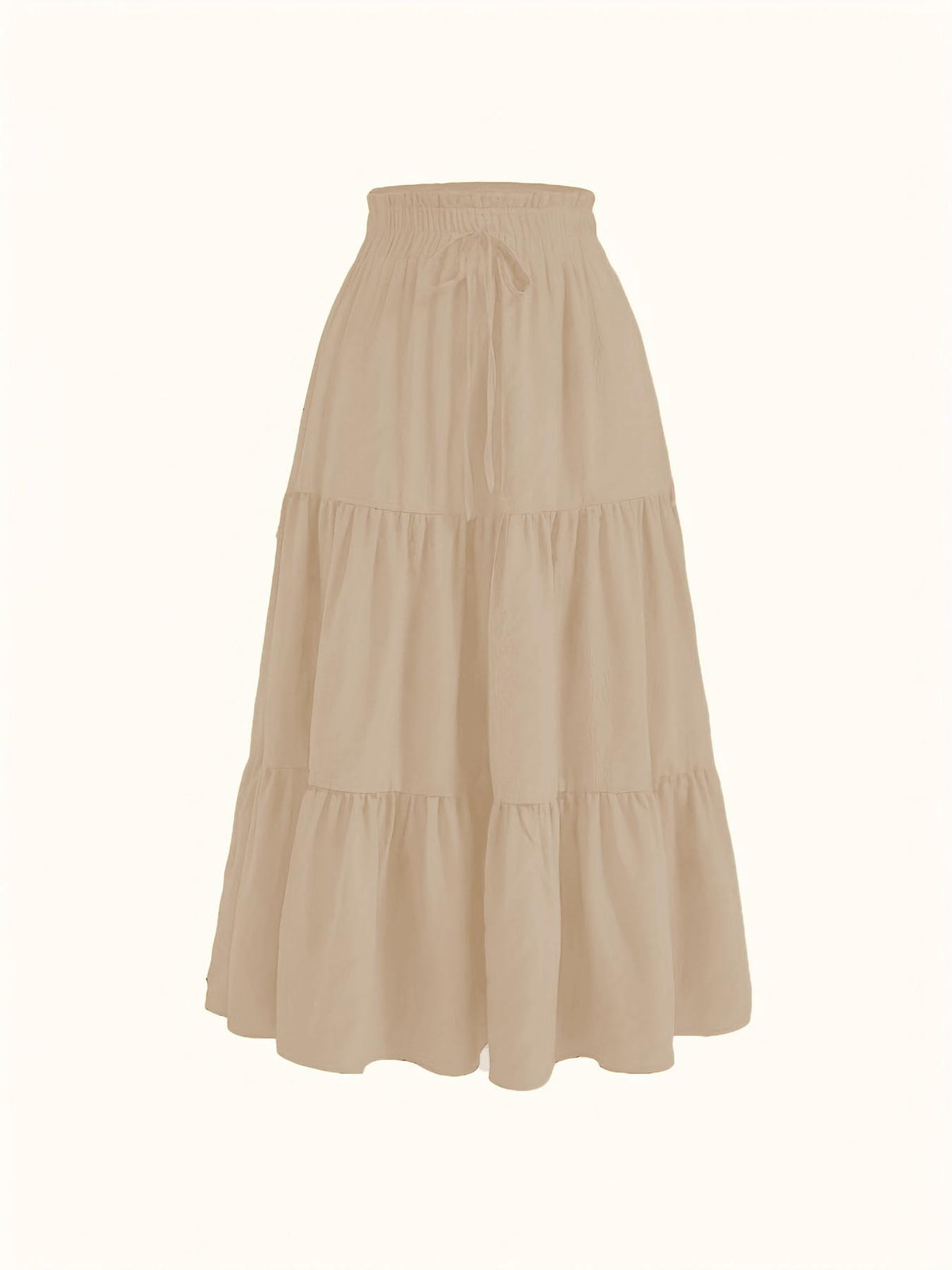 Thin Fashion Breathable Draping Knotted Waist Skirt