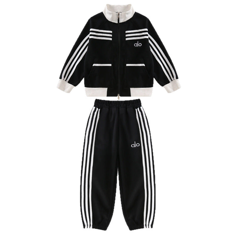 Clothing Funky Casual Sports Handsome Two-piece Children's Suit