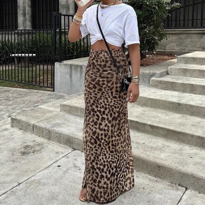 Women's Print High Waist Hot Style Elegant Graceful Skirts
