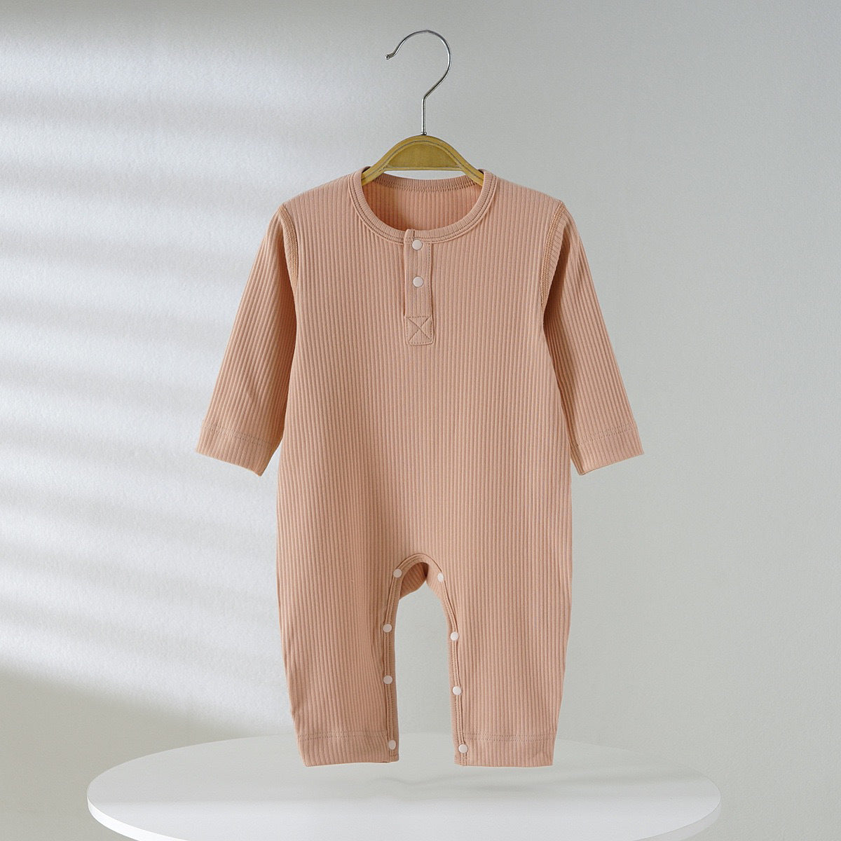 Sunken Stripe Pullover Long Sleeve Jumpsuit Clothes For Jumpsuit, Climbing Suit