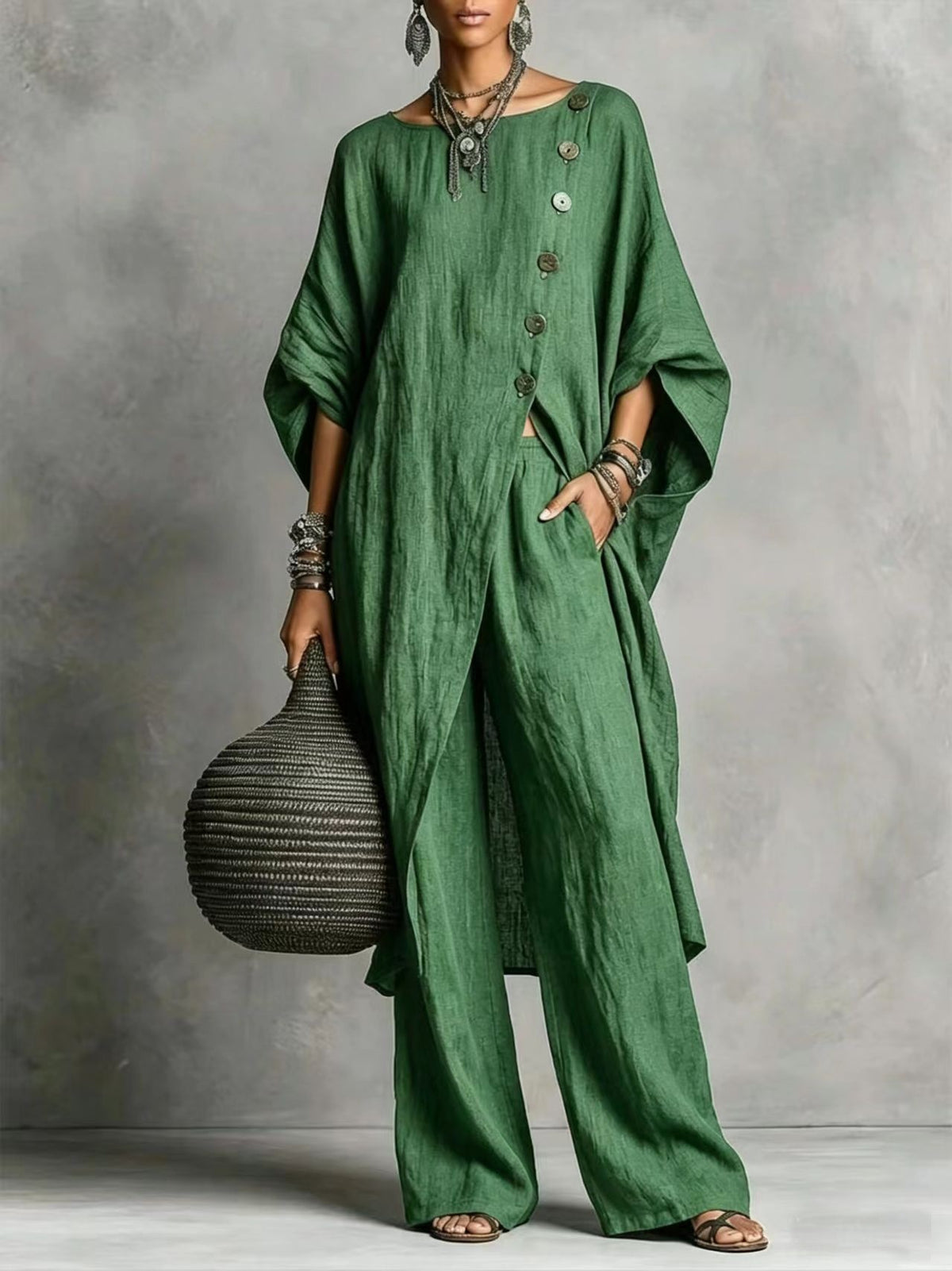 Comfortable Casual Women's Shirt Irregular Urban Fashion Casual Suit
