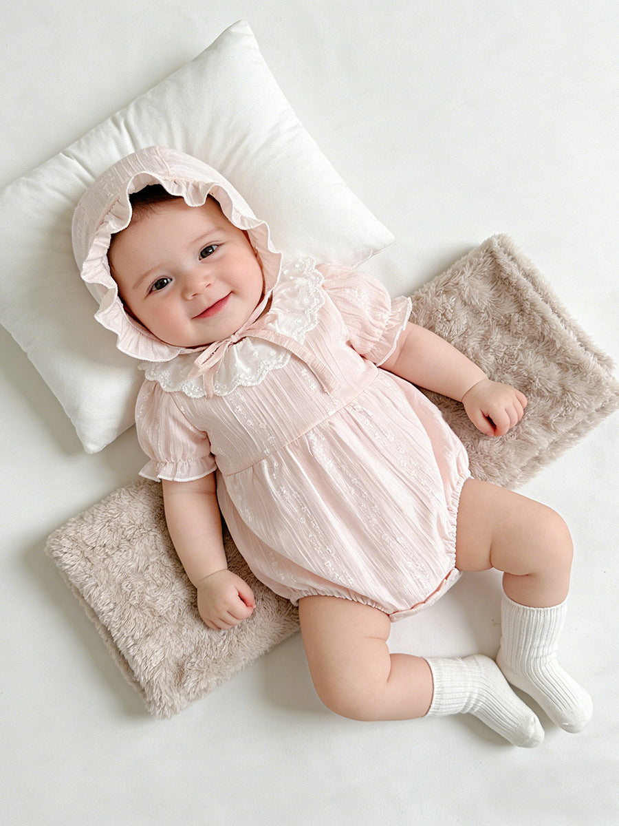 Clothes Summer Short Sleeve Fashionable Stylish Doll Jumpsuit, Climbing Suit