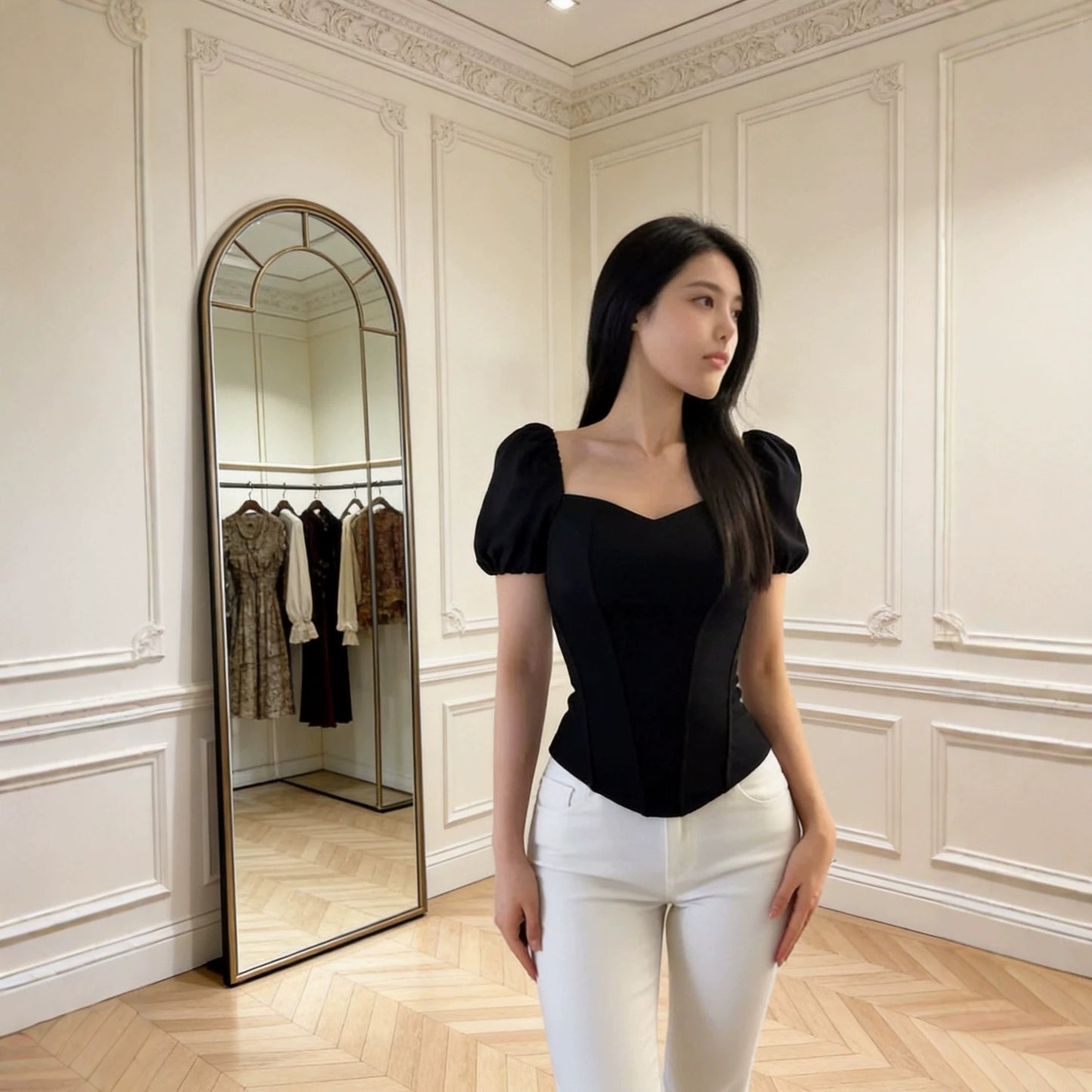 Women's Slim Fit Slimming Padded Strap Street Hipster Outer Vests