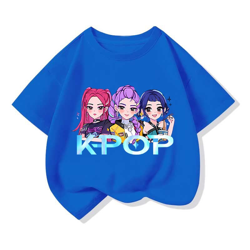 Rumi Zoe Peripheral Boys Short-sleeved Summer Children's T-shirt
