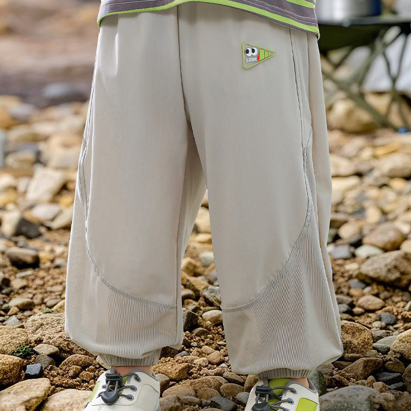 Children's Antibacterial Trousers Boy's Summer Clothing Casual Children's Pants