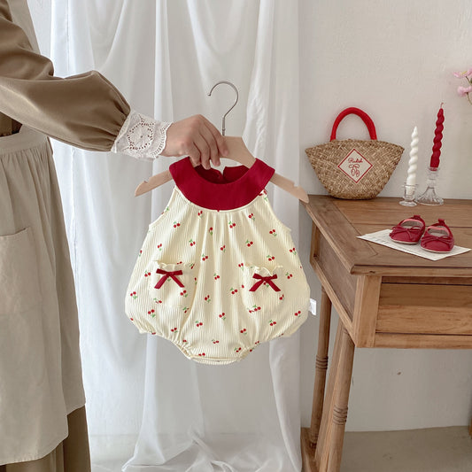 Vest Rompers Romper For One Month Old Born Jumpsuit, Climbing Suit