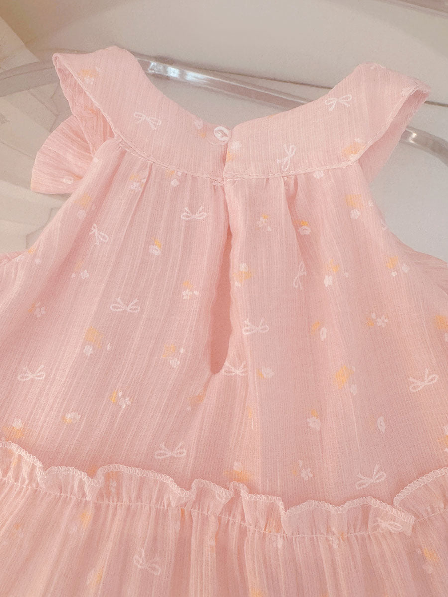 Children's Clothing Summer Shirt Cotton Silk Princess Children's Dress