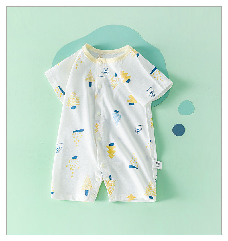 Jumpsuit Summer Boneless Rompers Split Breathable Air Conditioning Clothes Born Jumpsuit, Climbing Suit
