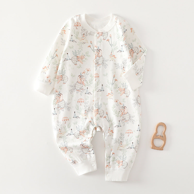 Children's Jumpsuit Seamless Cotton Class Born Clothes Jumpsuit, Climbing Suit