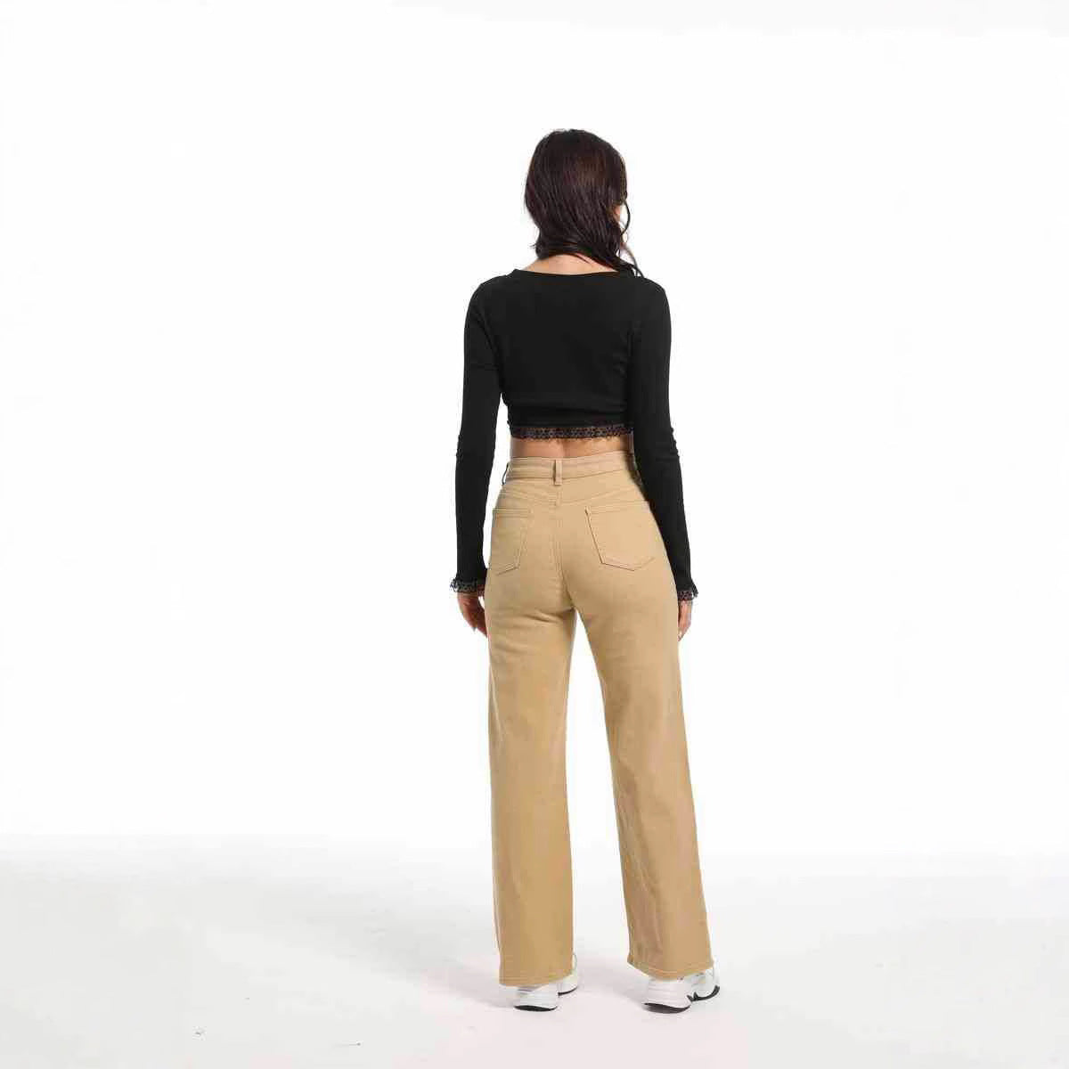 Women's Source High Quality Spring Straight Jeans