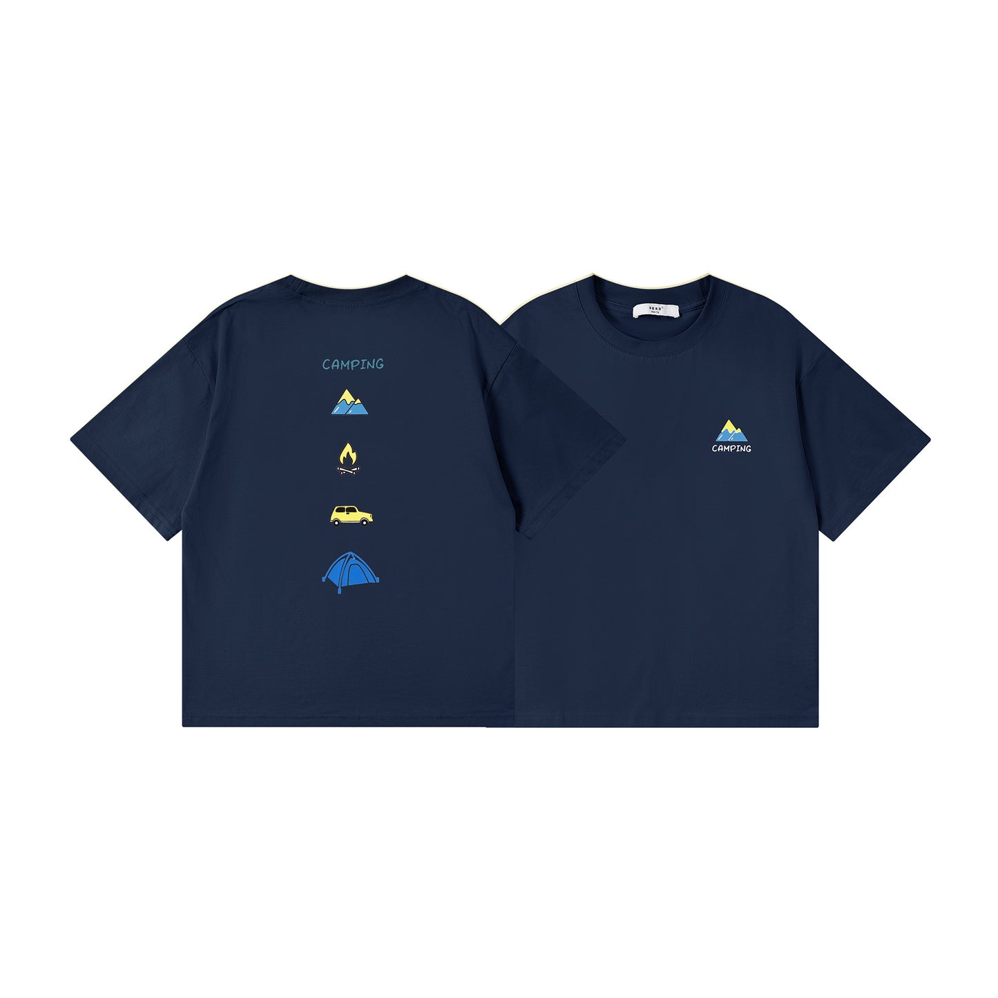 Children's Clothing Summer Outdoor Mountain Boys Breathable Cotton Short-sleeved Medium Big Children's T-shirt