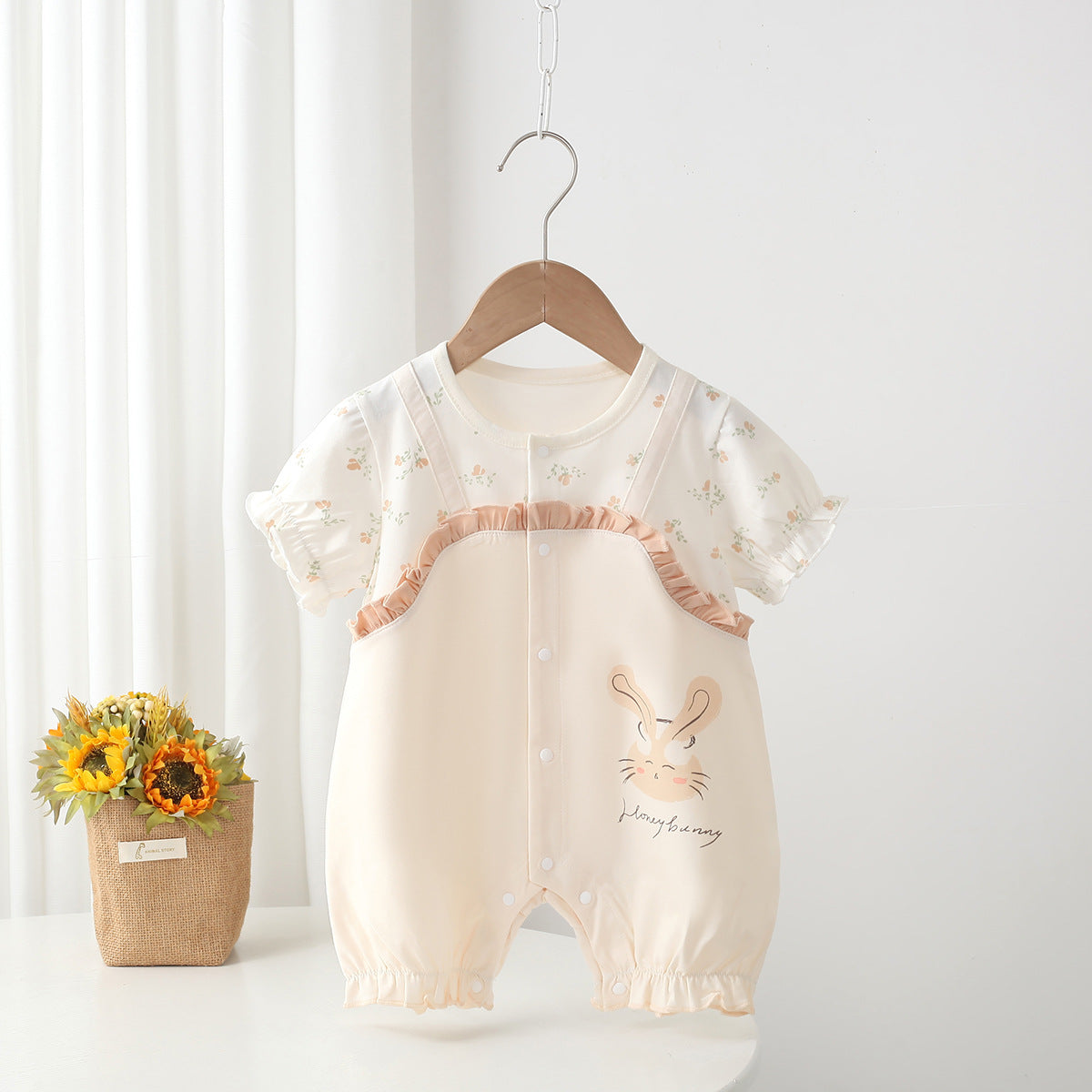 Born Clothes Boneless Split Jumpsuit Romper Outer Wear Jumpsuit, Climbing Suit