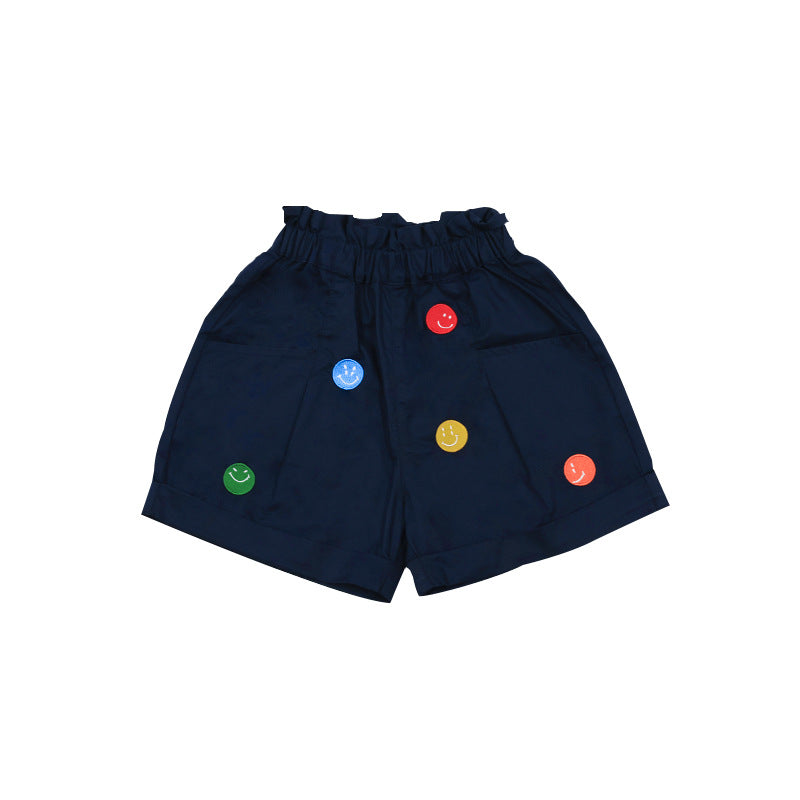 Children's Shorts Summer Mountain Outdoor Embroidery Lightweight Children's Pants