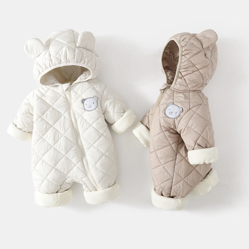 Women's & Men's Clothes Peg Cotton One-piece Romper Born Jumpsuit Thermal Jumpsuit, Climbing Suit
