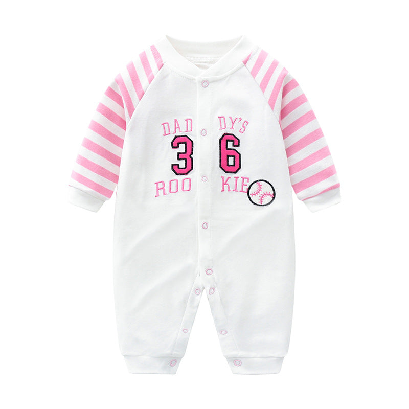 Autumn Pure Cotton Boy Jumpsuit Born Clothes Jumpsuit, Climbing Suit