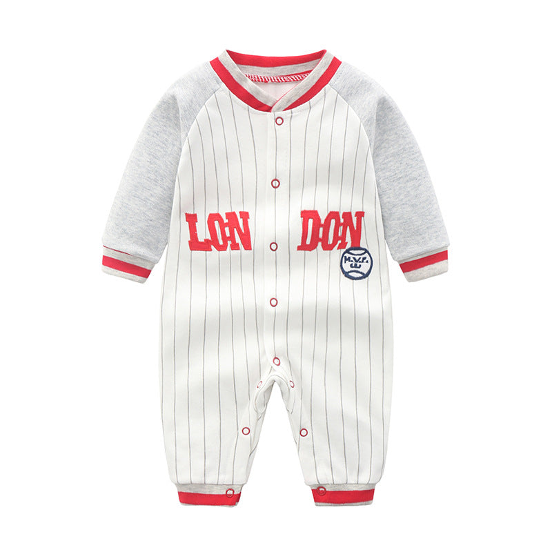 Autumn Pure Cotton Boy Jumpsuit Born Clothes Jumpsuit, Climbing Suit