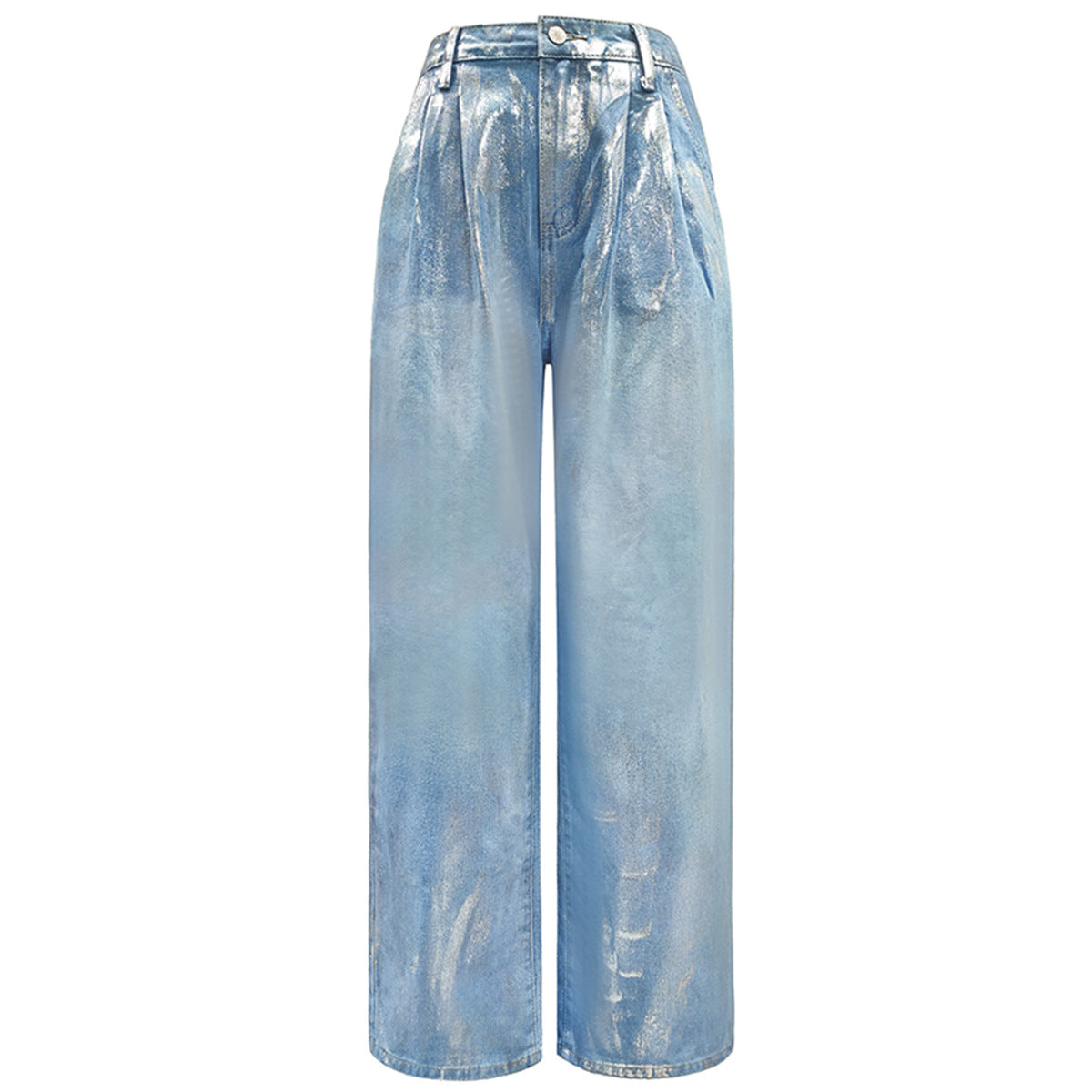 Hot Sier Craft Washed Light Color Loose Personality Street Pants