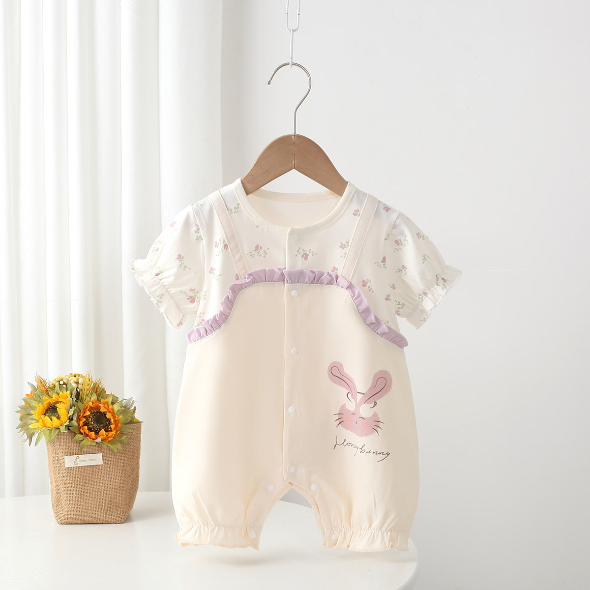 Born Clothes Boneless Split Jumpsuit Romper Outer Wear Jumpsuit, Climbing Suit