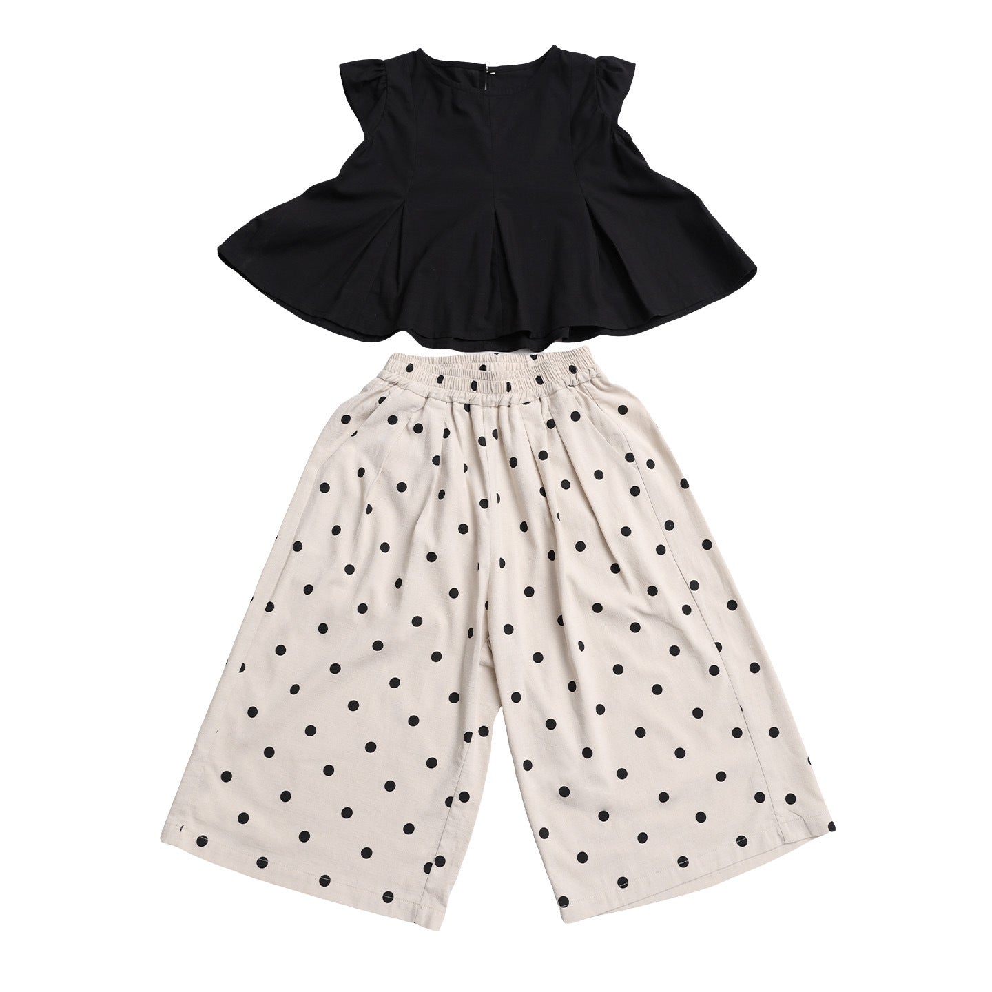 Children's Western Style Polka Dot Thin Wear Big Super Nice Children's Suit