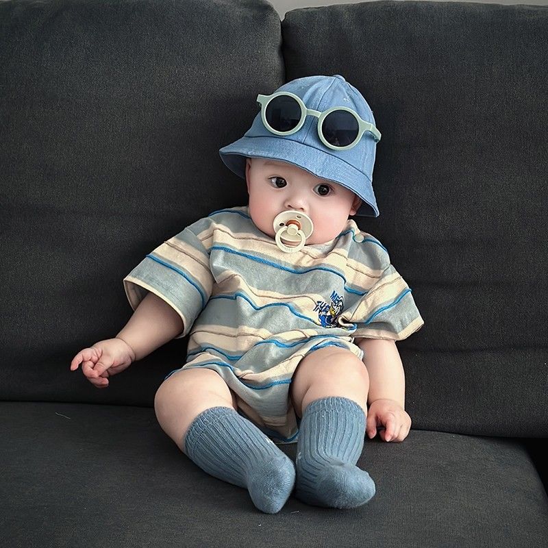 Clothes Cute Jumpsuit Western Style Romper Infant Jumpsuit, Climbing Suit