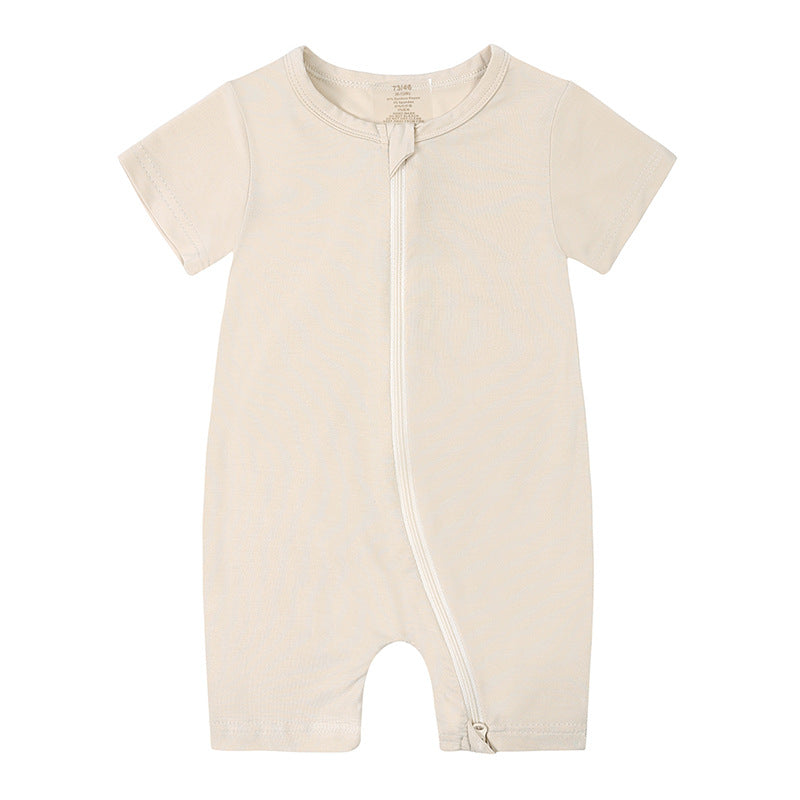 Jumpsuit Bamboo Fiber Born Boys Short Jumpsuit, Climbing Suit