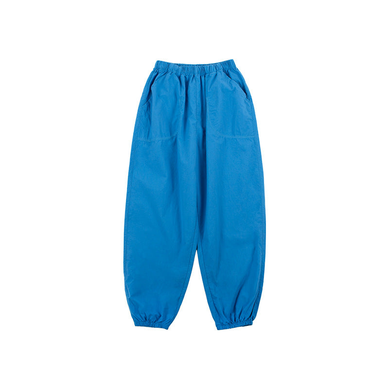Children's Clothing Summer Casual Cotton Thin Medium Big Children's Pants