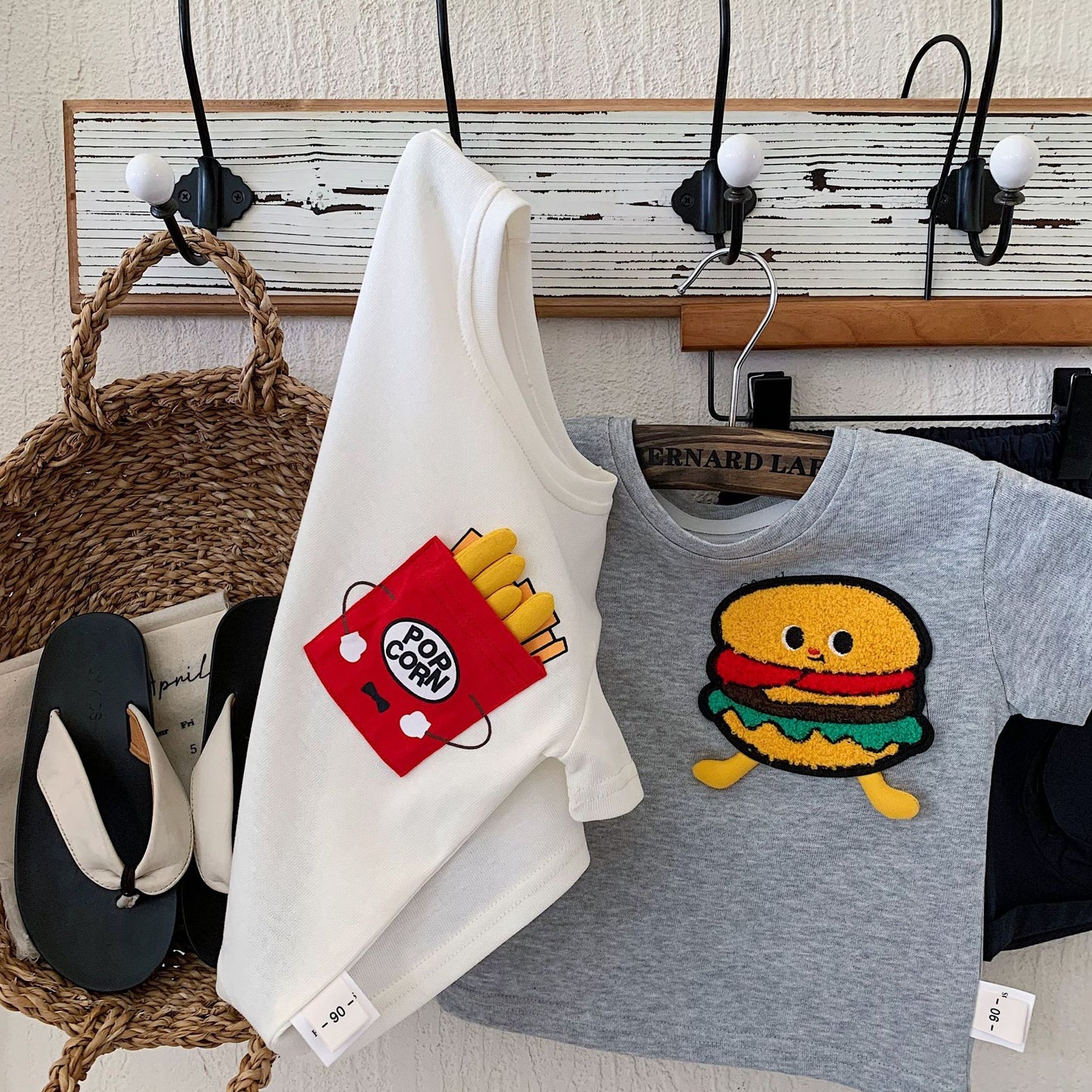Children's Short-sleeved Summer Boys Cartoon Pullover Versatile Thin Children's T-shirt