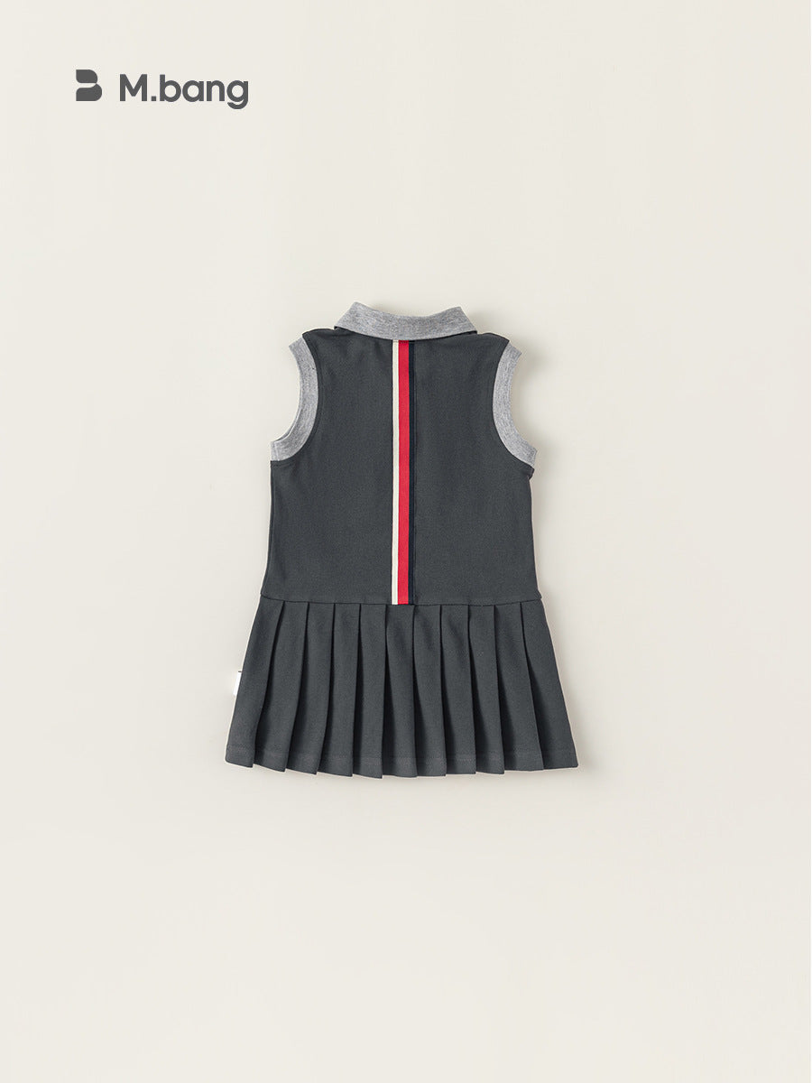 Children's Clothing Preppy Style Vest Skirt Summer Children's Dress