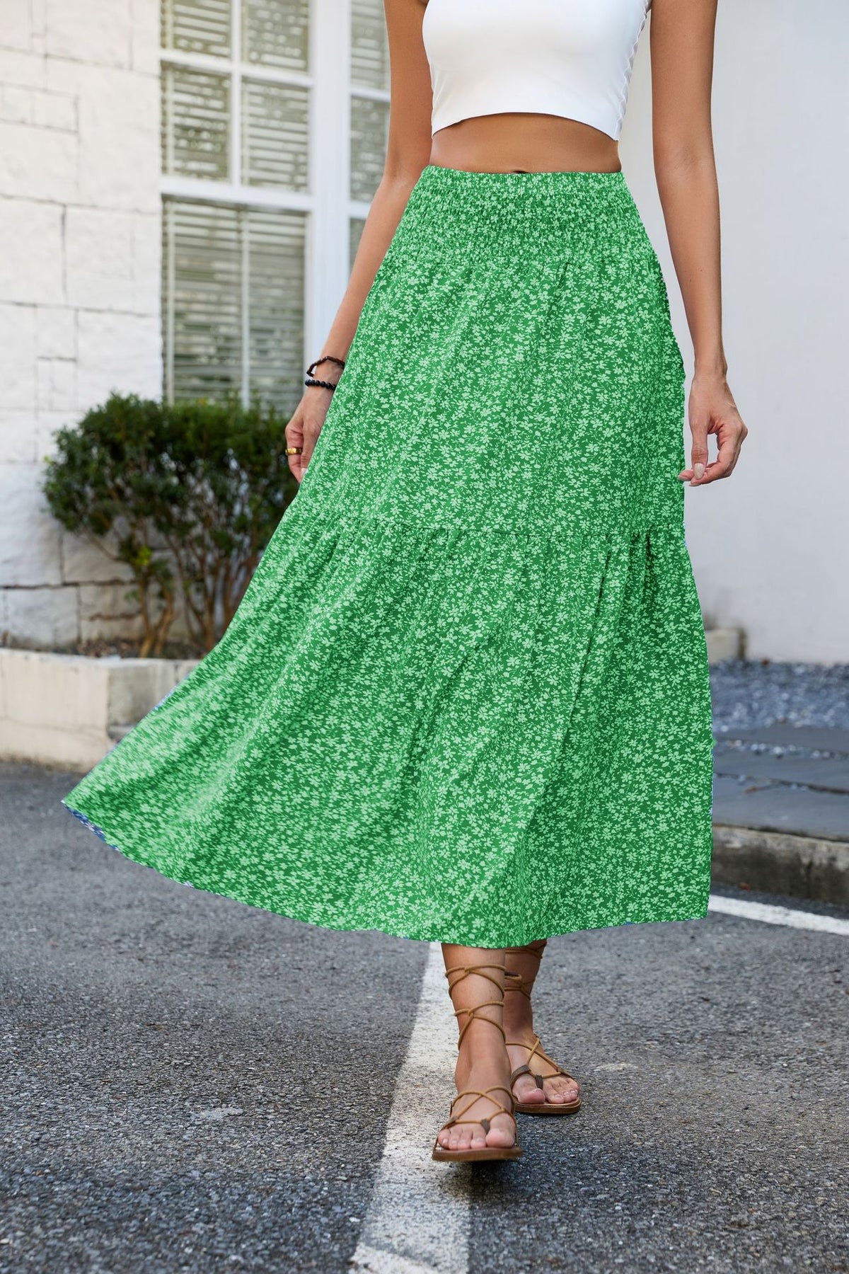 Dress Slim Fit Slimming Pleated High Skirts