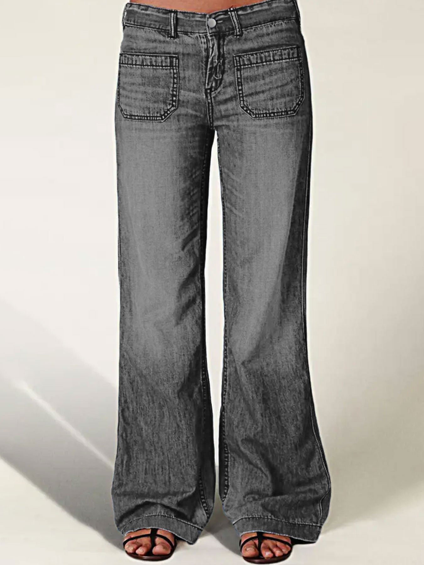 Unique Women's Fashionable Retro Denim Casual Women's Jeans