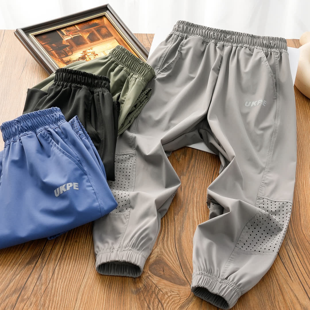 Children's Stretch Sports Middle Big Anti Mosquito Air Children's Pants