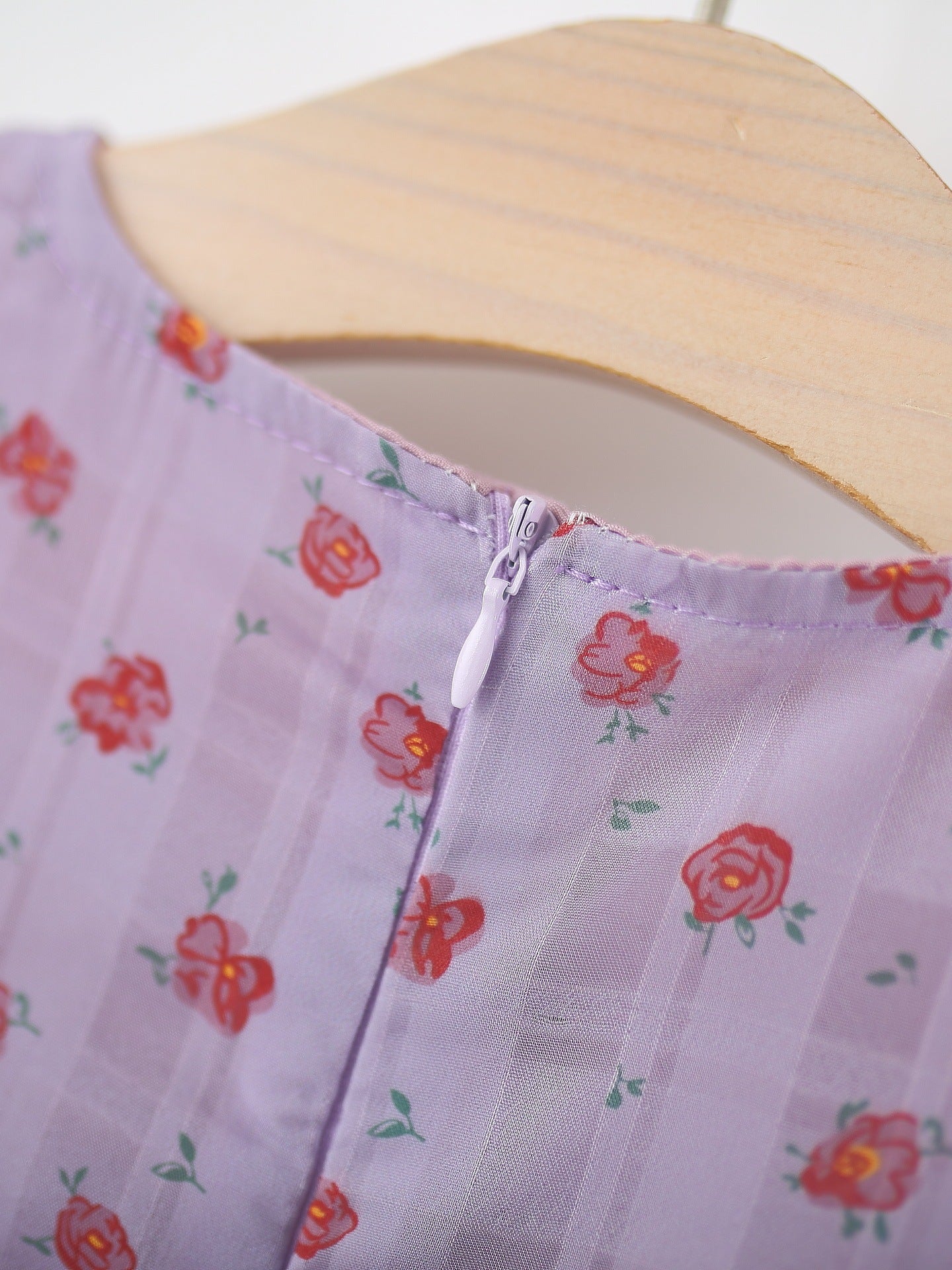 Children's Sleeveless One-piece Summer Infant Vintage Floral Bud Princess Children's Dress
