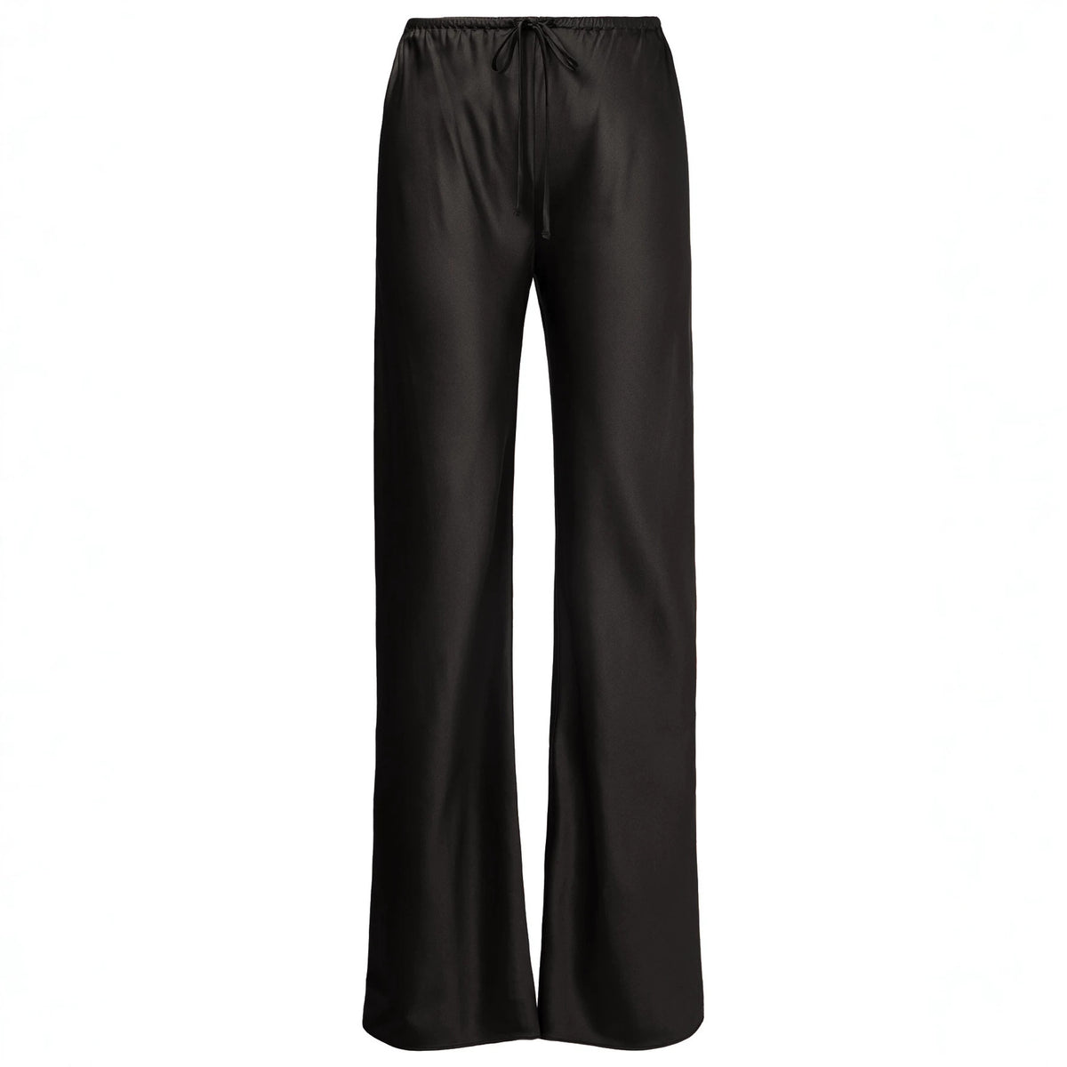 Women's Satin Trousers High Waist Light Luxury Acetate High-grade Casual Pants