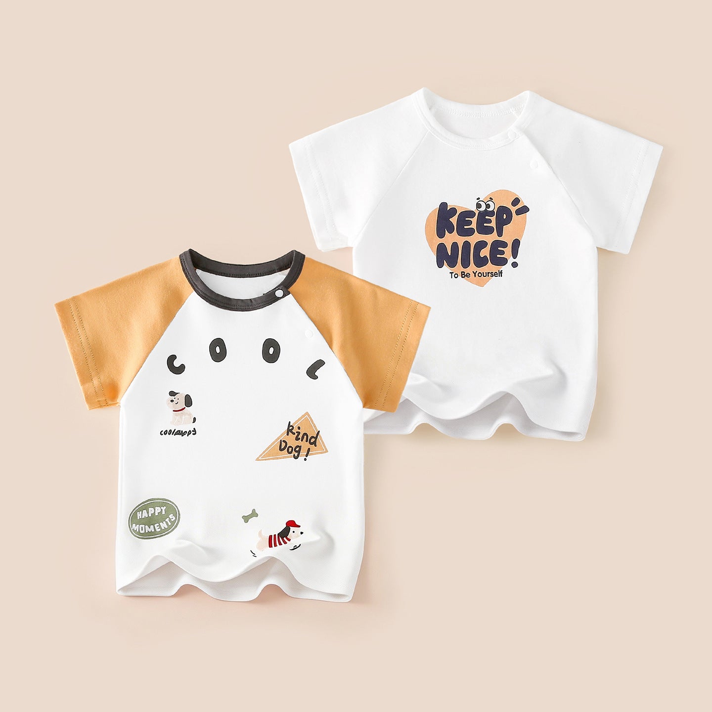 Children's Short Sleeve Boys Half Bottoming Shirt Summer Thin Cotton Coat Children's T-shirt