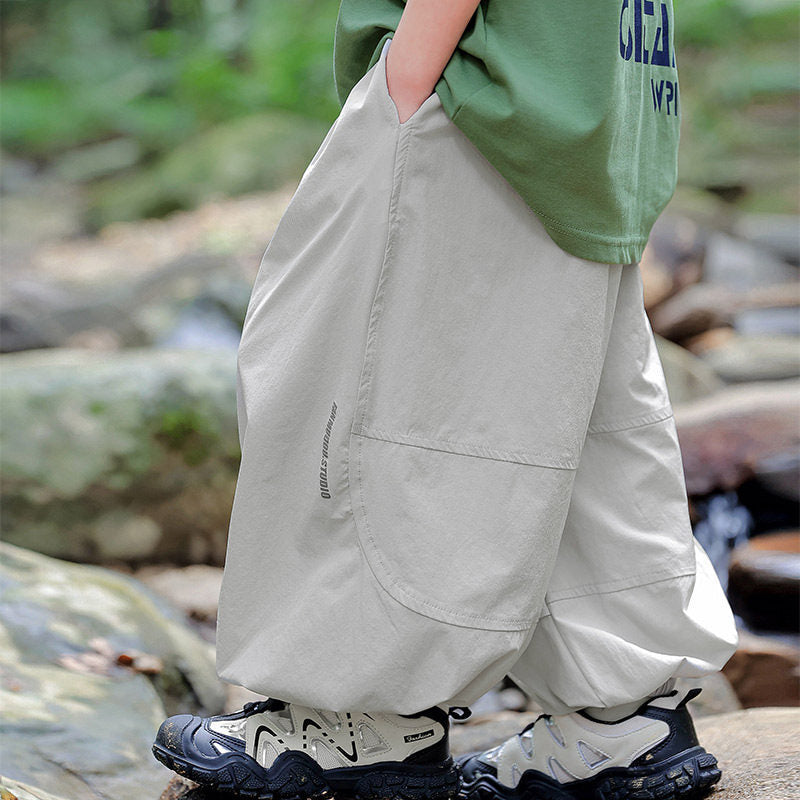 Children's Fairy Tale Memory Boy's Summer Leisure Thin Breathable Children's Pants