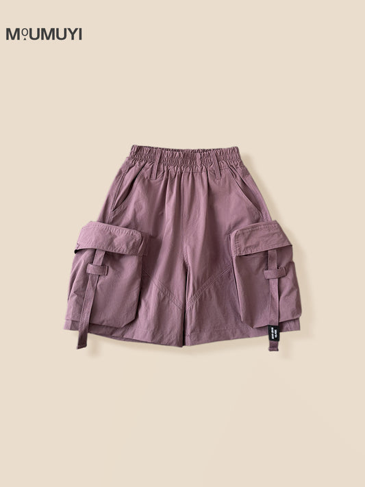 Children's Korean Shorts Summer Cool Handsome Overalls Children's Pants
