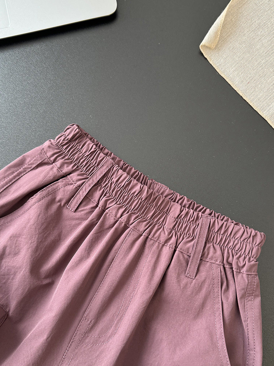 Children's Korean Shorts Summer Cool Handsome Overalls Children's Pants