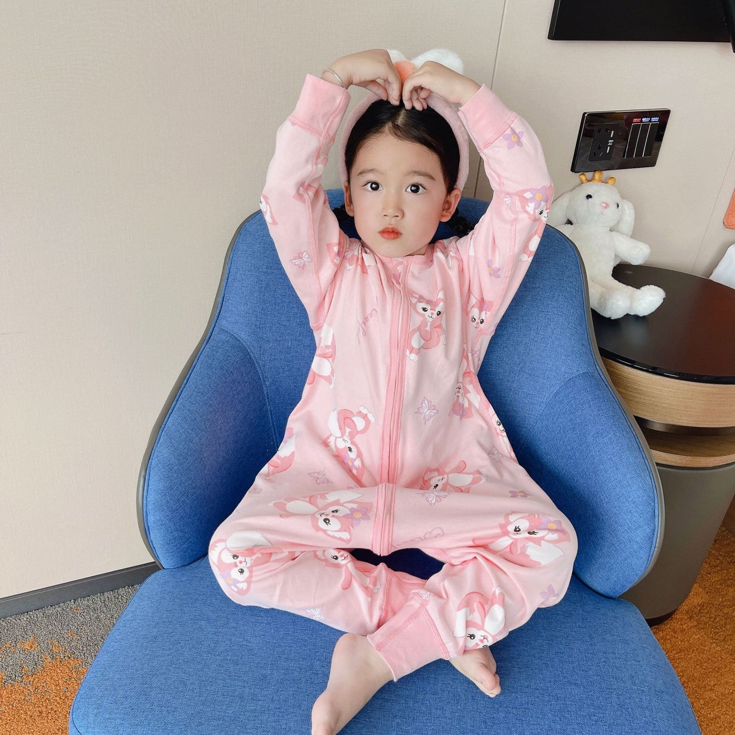 Infant Seamless Long-sleeved Sleeping Bag Jumpsuit Blanket Jumpsuit, Climbing Suit