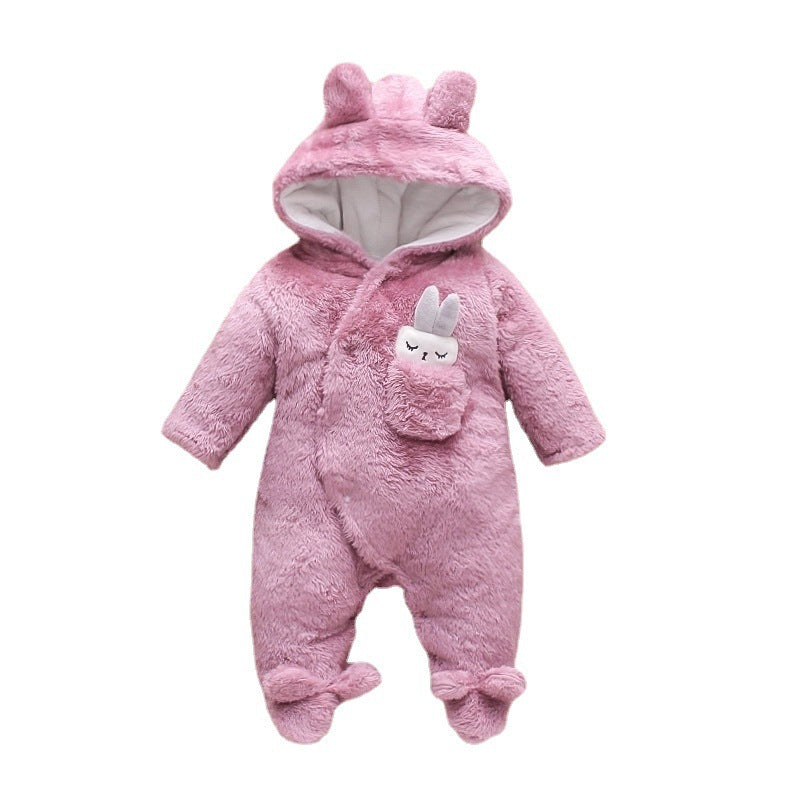 Cotton Long-sleeved Bottoming Romper Toddler Rompers Jumpsuit, Climbing Suit