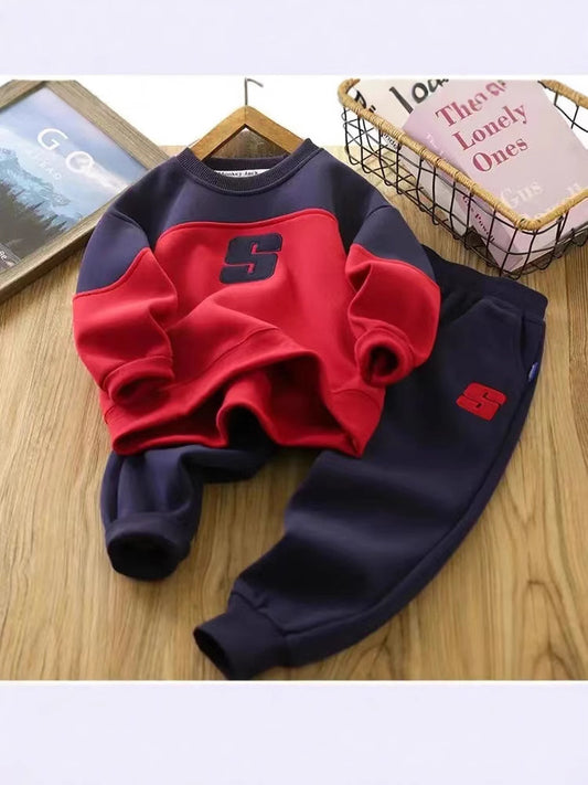 Children's Sweater Clothing Spring Clothes Sporty Pants Children's Suit