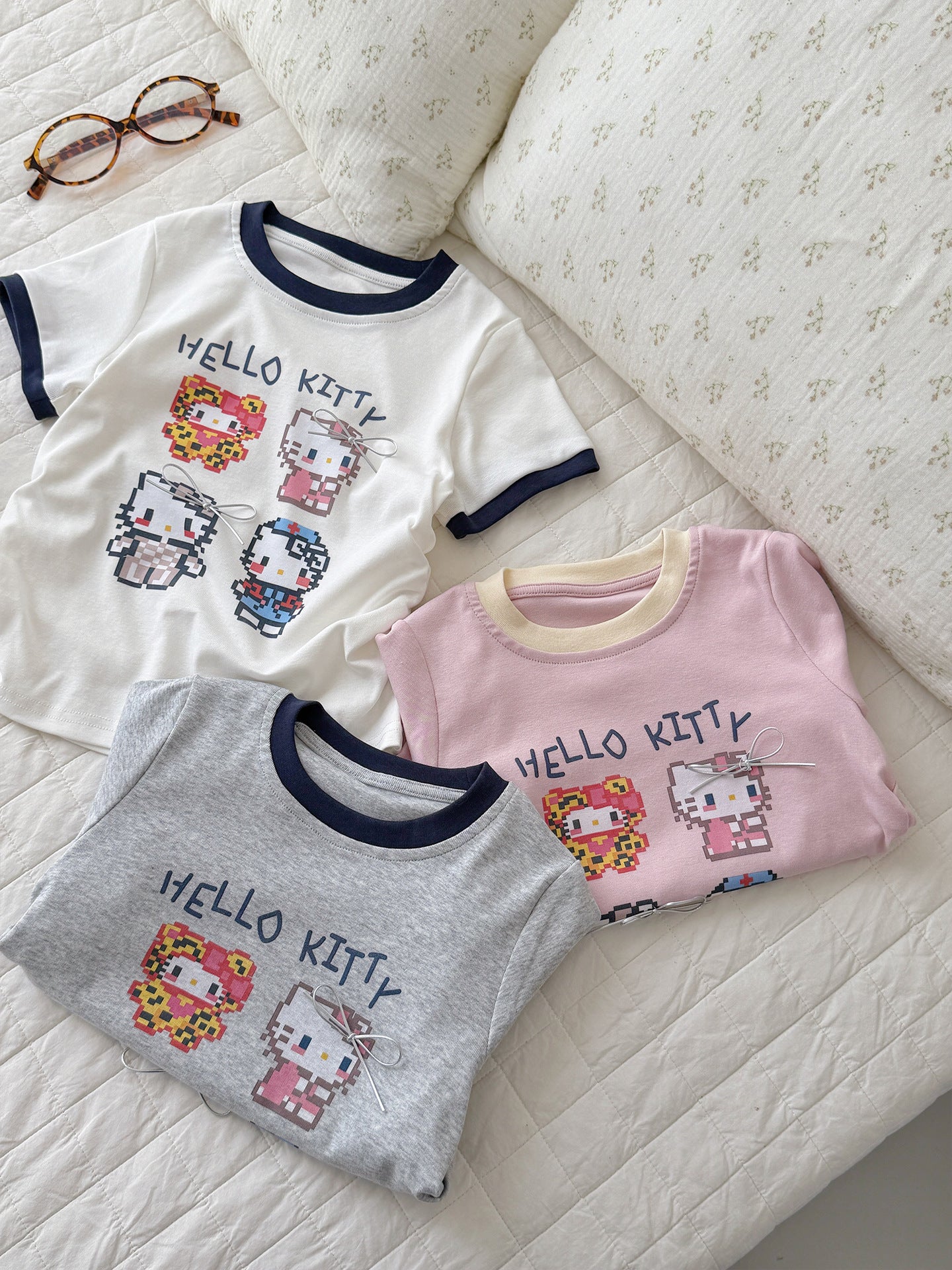 High Elastic Fine Cotton Luo Wen Children's T-shirt