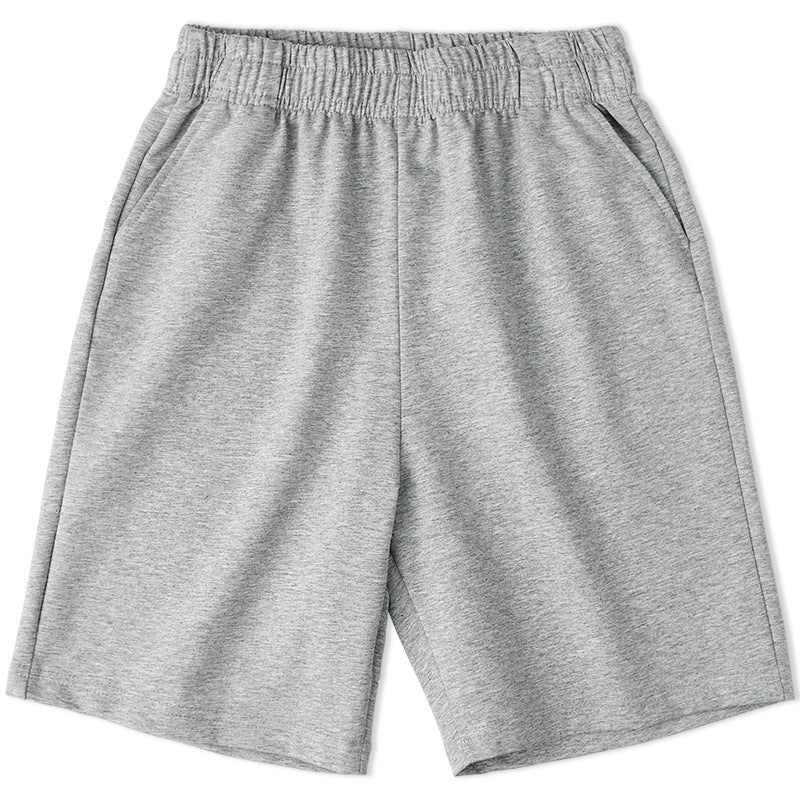 Children's Summer Sports Shorts Gray Fifth Thin Dark Children's Pants