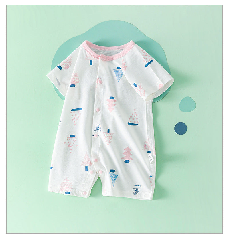 Jumpsuit Summer Boneless Rompers Split Breathable Air Conditioning Clothes Born Jumpsuit, Climbing Suit