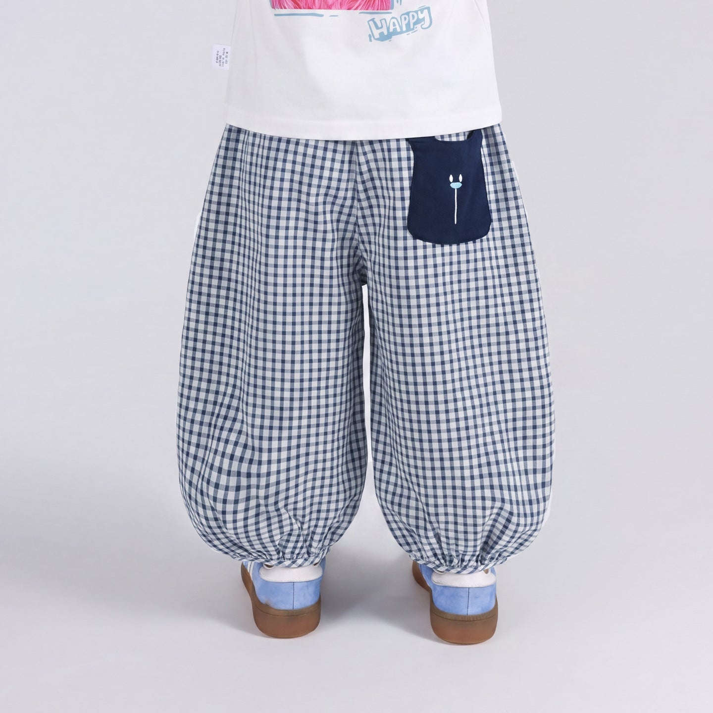 Children's Anti Mosquito Summer Plaid Boys Thin Children's Pants