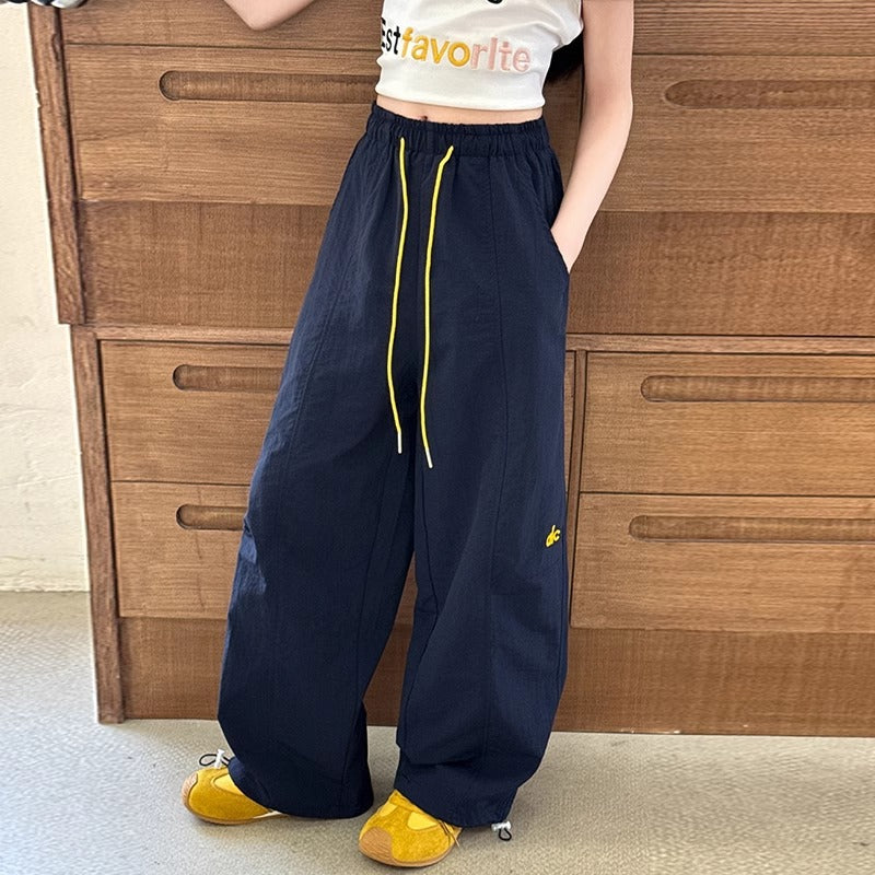 Casual Style Big Fried Street Jazz Dance Sun Children's Pants