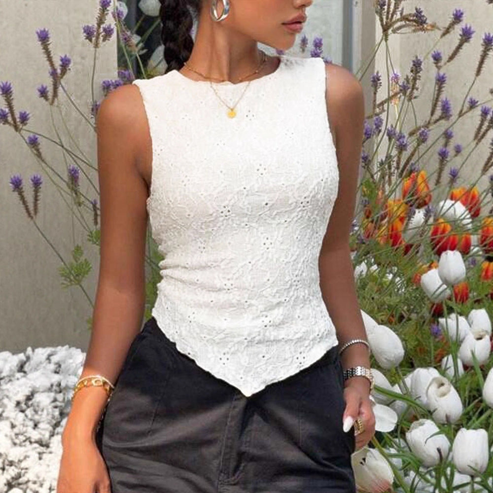 Explosion Independent Summer Elegant Fashion Lace Vests