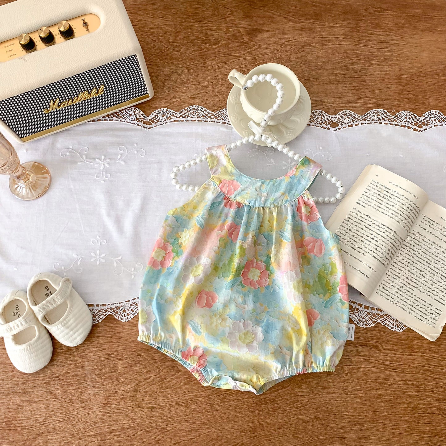 Thin Summer Clothing Born Jumpsuit First Month Old Days Jumpsuit, Climbing Suit